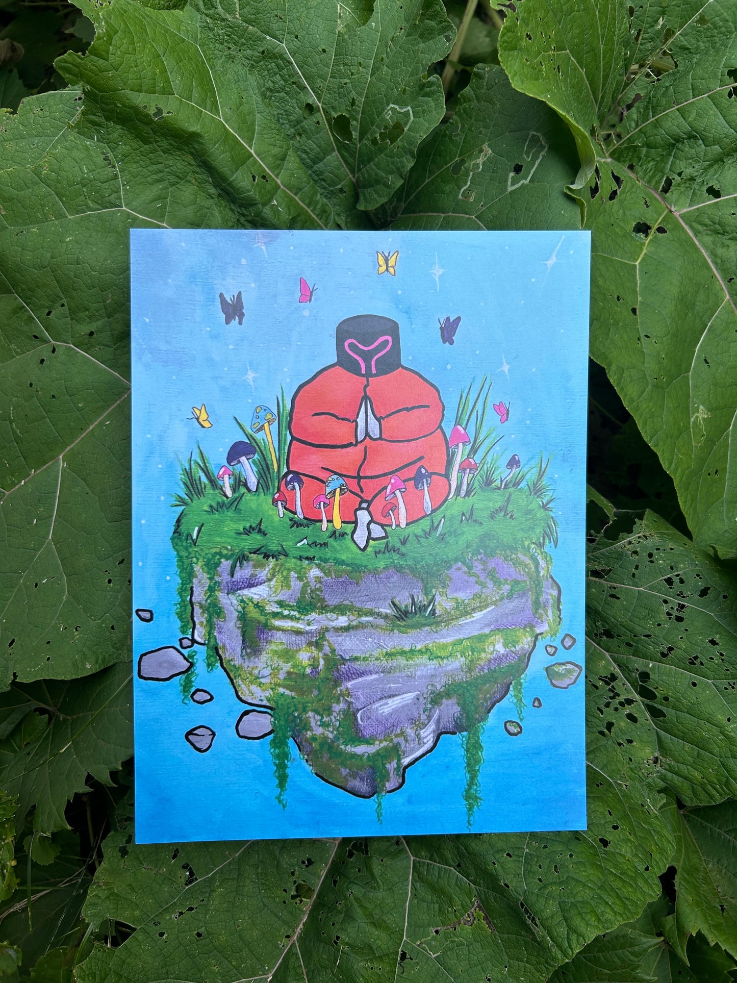 Mr Wobble print