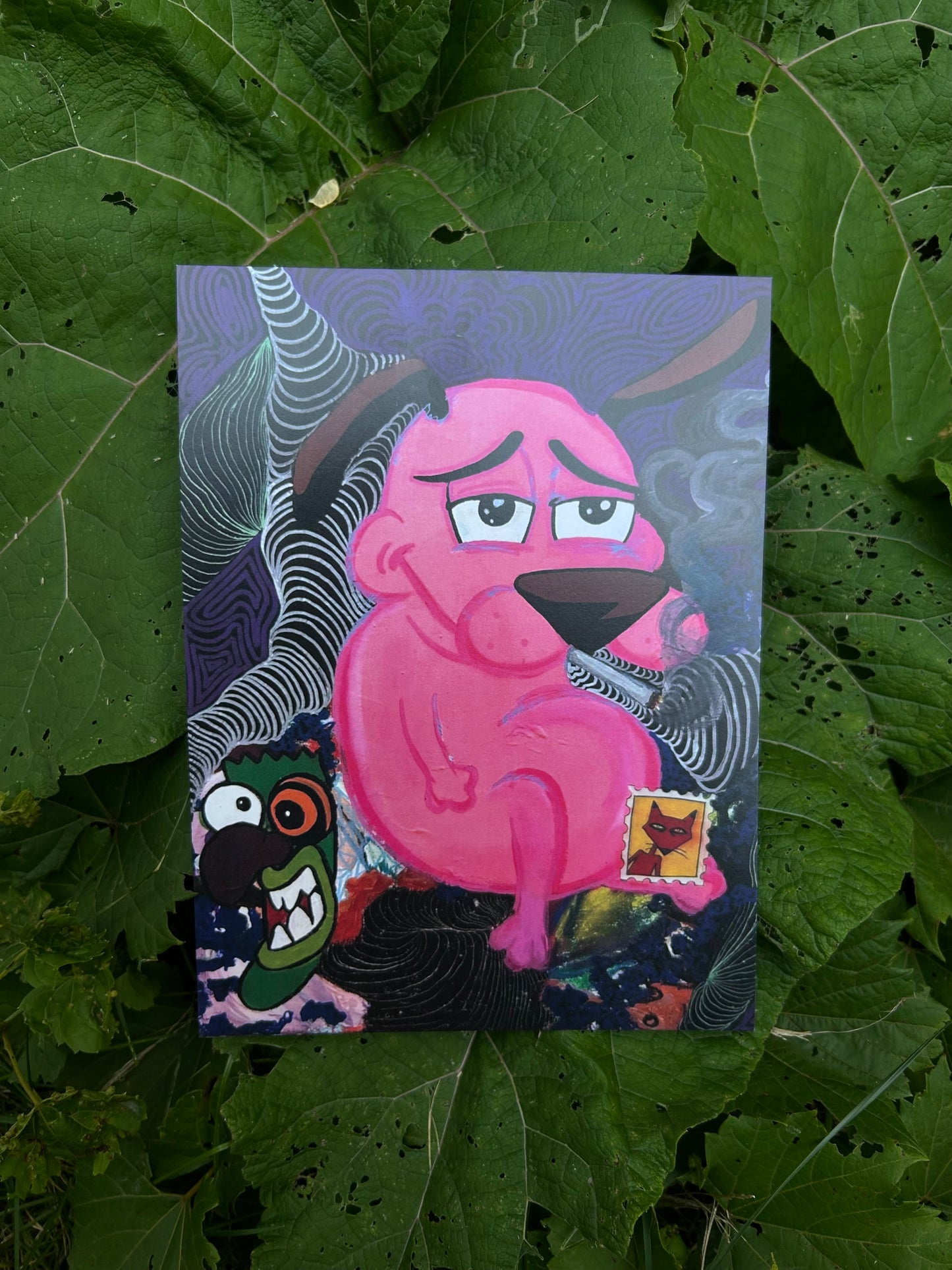 Courage the Cowardly Dog print